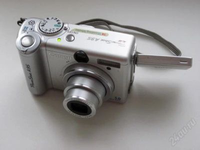 Лот: 1626289. Фото: 1. Фотоаппарат CANON A95. Цифровые компактные