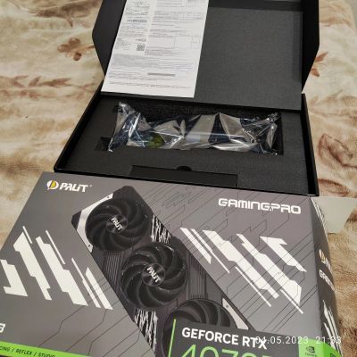 Лот: 20306444. Фото: 1. Игровая видеокарта RTX 4070 Ti. Видеокарты