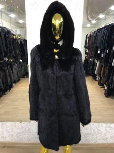 Лот: 11367521. Фото: 1. Шуба Норковая классика р44/46... Верхняя одежда