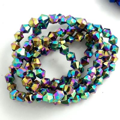 Лот: 10807001. Фото: 1. Multi Color bicone хрустальное... Бижутерия ручной работы