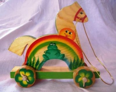 Лот: 7033311. Фото: 1. Каталка "Лошадь" Новое!. Другое (игрушки)