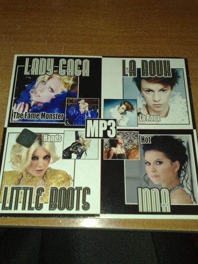 Лот: 3332831. Фото: 1. Сборник песен Lady Gaga, LaRoux... Аудиозаписи
