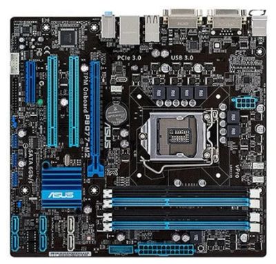 Лот: 6713136. Фото: 1. Asus p8q77-m2 Материнская плата... Материнские платы