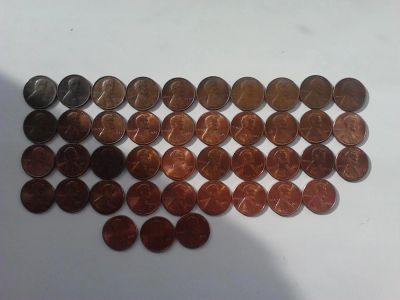 Лот: 4568621. Фото: 1. США американские монеты 1 цент... Америка