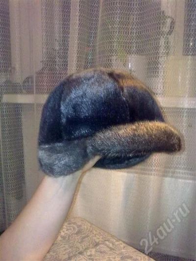 Лот: 675307. Фото: 1. Шапка из меха нерпы. Головные уборы