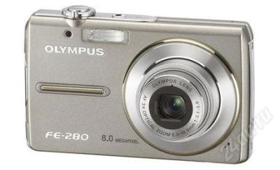 Лот: 1393785. Фото: 1. фотоаппарат OLIMPUS FE-280. Цифровые компактные