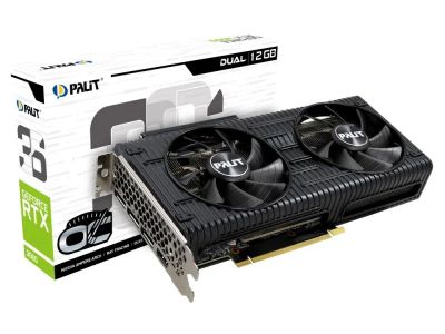Лот: 21091977. Фото: 1. Palit GeForce RTX™ 3060 Dual OC... Видеокарты