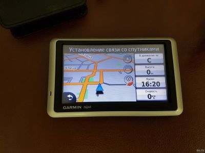 Лот: 14180634. Фото: 1. Навигатор Garmin Nuvi 1300 экран... GPS-навигаторы