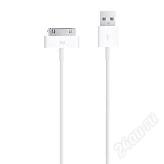 Лот: 2379983. Фото: 1. Apple 30-pin to USB cabel для... Дата-кабели, переходники