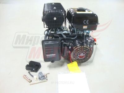 Лот: 15208196. Фото: 1. Двигатель Lifan 192F (17,0 л.с... Запчасти