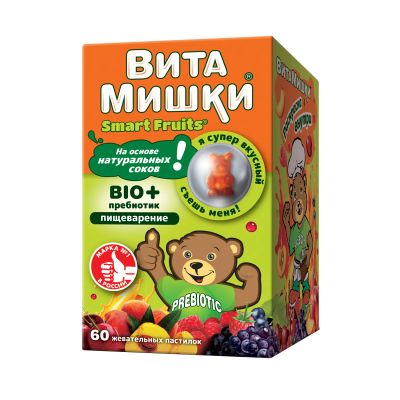 Лот: 25324911. Фото: 1. ВитаМишки Био+ Пребиотик паст... Лекарства