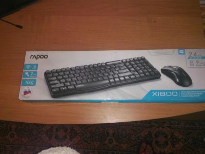 Лот: 6885146. Фото: 1. Rapoo x1800. Клавиатуры и мыши