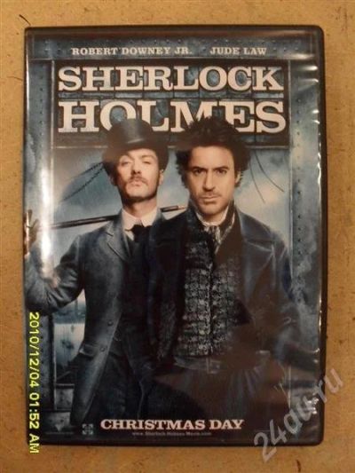 Лот: 655769. Фото: 1. Новый ШерлокХомс dvd. Видеозаписи, фильмы