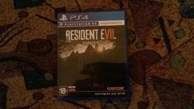 Лот: 9125238. Фото: 1. Продам диск для ps4 resident evil... Игры для консолей