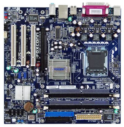 Лот: 7244548. Фото: 1. Материнская плата Foxconn 915PL7MH-S... Материнские платы