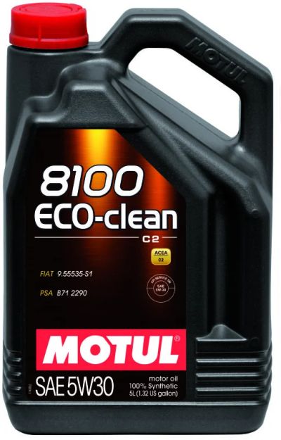 Лот: 8838987. Фото: 1. Масло моторное Motul 8100 Eco-clean... Масла, жидкости