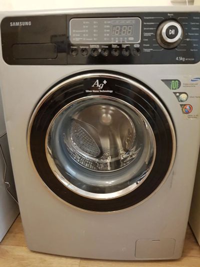 Лот: 10853905. Фото: 1. Samsung WF7452S9R Стиральная машина... Стиральные машины