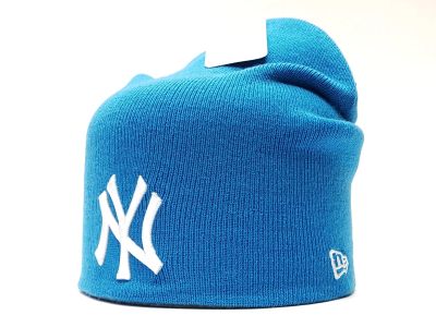 Лот: 12649784. Фото: 1. Шапка New York Yankees (голубой... Головные уборы