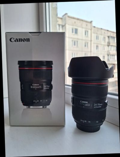Лот: 25190322. Фото: 1. Объектив canon 24-70mm f 2.8 ii... Объективы