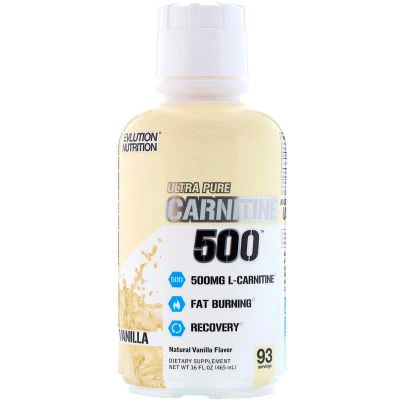 Лот: 12822574. Фото: 1. Carnitine 500 ultra pure, 465мл... Спортивное питание, витамины