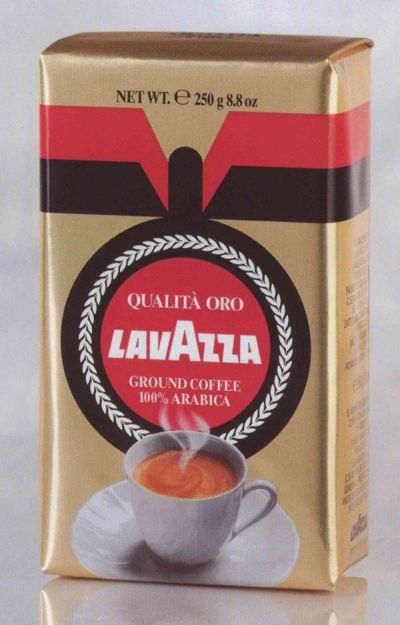 Лот: 11907838. Фото: 1. Молотый кофе Lavazza Oro (Лавацца... Чай, кофе, какао