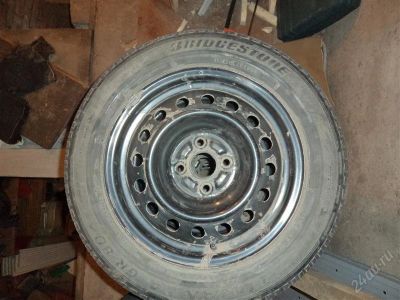 Лот: 2520257. Фото: 1. Bridgestone turanza 195/60 R15. Шины на дисках