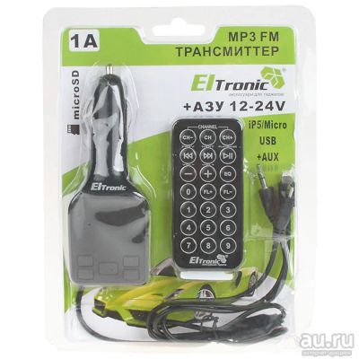 Лот: 9810687. Фото: 1. Новый! FM-модулятор Eltronic 9903... FM-модуляторы, трансмиттеры