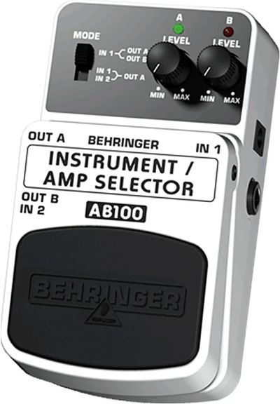 Лот: 8392196. Фото: 1. Behringer AB100 Instrument/Amp... Гитарные эффекты и комбоусилители