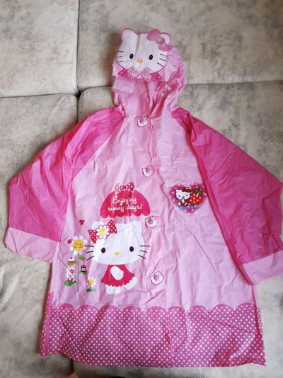 Лот: 14583493. Фото: 1. дождевик hello kitty рр от 110... Брюки, шорты, джинсы