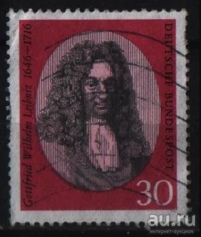 Лот: 9432049. Фото: 1. Германия 1966г - Лейбниц. Марки