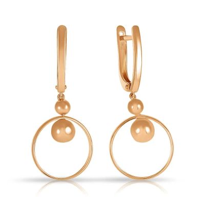 Лот: 23798249. Фото: 1. Серьги TALANT из золота. Серьги, каффы