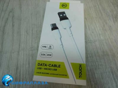 Лот: 19680755. Фото: 1. Кабель Micro USB Red Line Touch... Дата-кабели, переходники