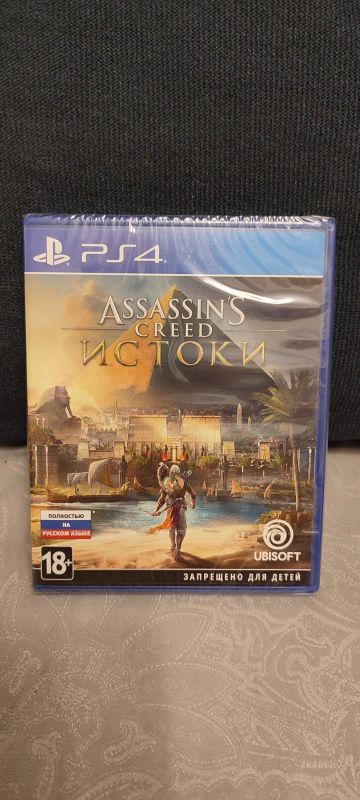 Лот: 20042302. Фото: 1. Assassins creed истоки ps4 playstation4... Игры для консолей
