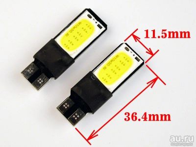 Лот: 8596685. Фото: 1. Лампа T10 COB LED светодиодная... Оптика и освещение