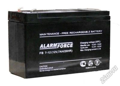 Лот: 5548277. Фото: 1. Аккумулятор Alarm Force FB 12V... ИБП, аккумуляторы для ИБП