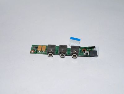 Лот: 4949823. Фото: 1. Плата с Audio-разъёмами от HP... Шлейфы, кабели, переходники