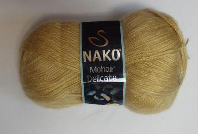 Лот: 11187103. Фото: 1. Пряжа Nako mohair delicate 100г-500м... Ткани, нитки, пряжа