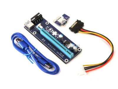 Лот: 11954324. Фото: 1. Райзер PCI-E Riser Card 006 PCIE... Шлейфы, кабели, переходники