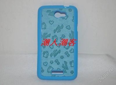 Лот: 2812967. Фото: 1. чехол для HTC One X голубой. Чехлы, бамперы