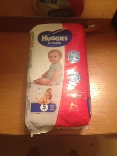 Лот: 9935843. Фото: 1. Подгузники Huggies 5 11 шт. Детская гигиена