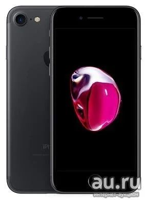 Лот: 8768536. Фото: 1. Iphone 7 black 32gb. Смартфоны
