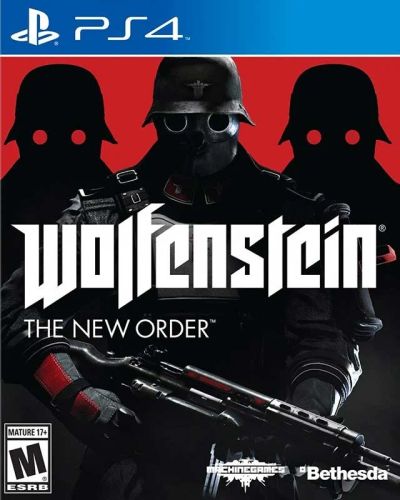 Лот: 9896162. Фото: 1. wolfenstein new order ps4 - 1100. Игры для консолей
