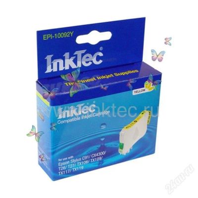 Лот: 2245297. Фото: 1. Картридж InkTec T0924 для Epson... Картриджи, расходные материалы