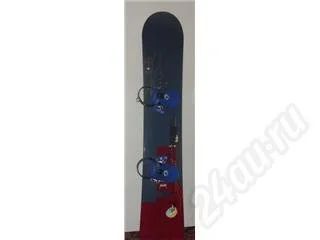 Лот: 513313. Фото: 1. Сноуборд Rossignol рост 165. Комплект в сборе
