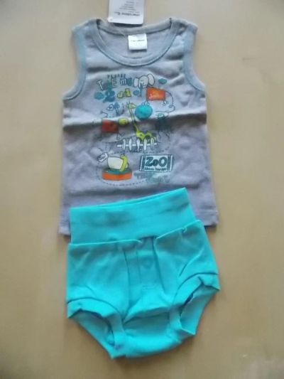 Лот: 5692483. Фото: 1. Комплект ясельный Cherubino (майка... Нижнее белье