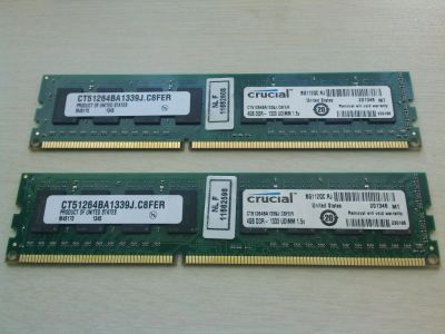 Лот: 4210418. Фото: 1. Оперативная память DDR3 Crucial... Оперативная память
