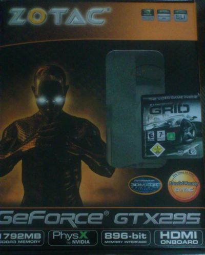 Лот: 4294347. Фото: 1. GeForce GTX 295. Видеокарты