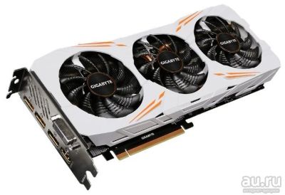 Лот: 13221060. Фото: 1. 1080 ti gigabyte gaming обмен... Видеокарты
