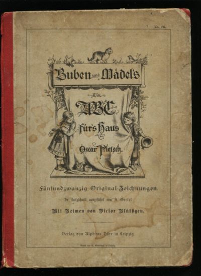 Лот: 15883845. Фото: 1. Buben und Madels . * Старинная... Книги