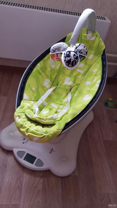 Лот: 13442441. Фото: 1. Кресло-качалка/качеля 4moms mamaRoo... Ходунки, прыгунки, качели
